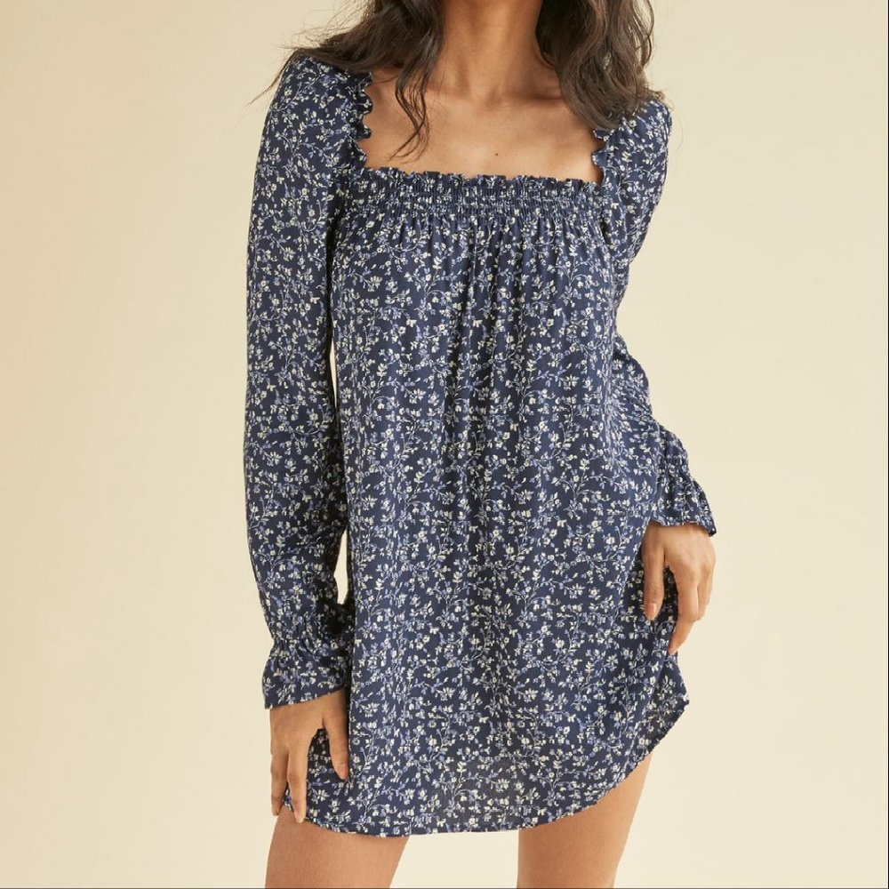 Hudsen Floral Print Dress